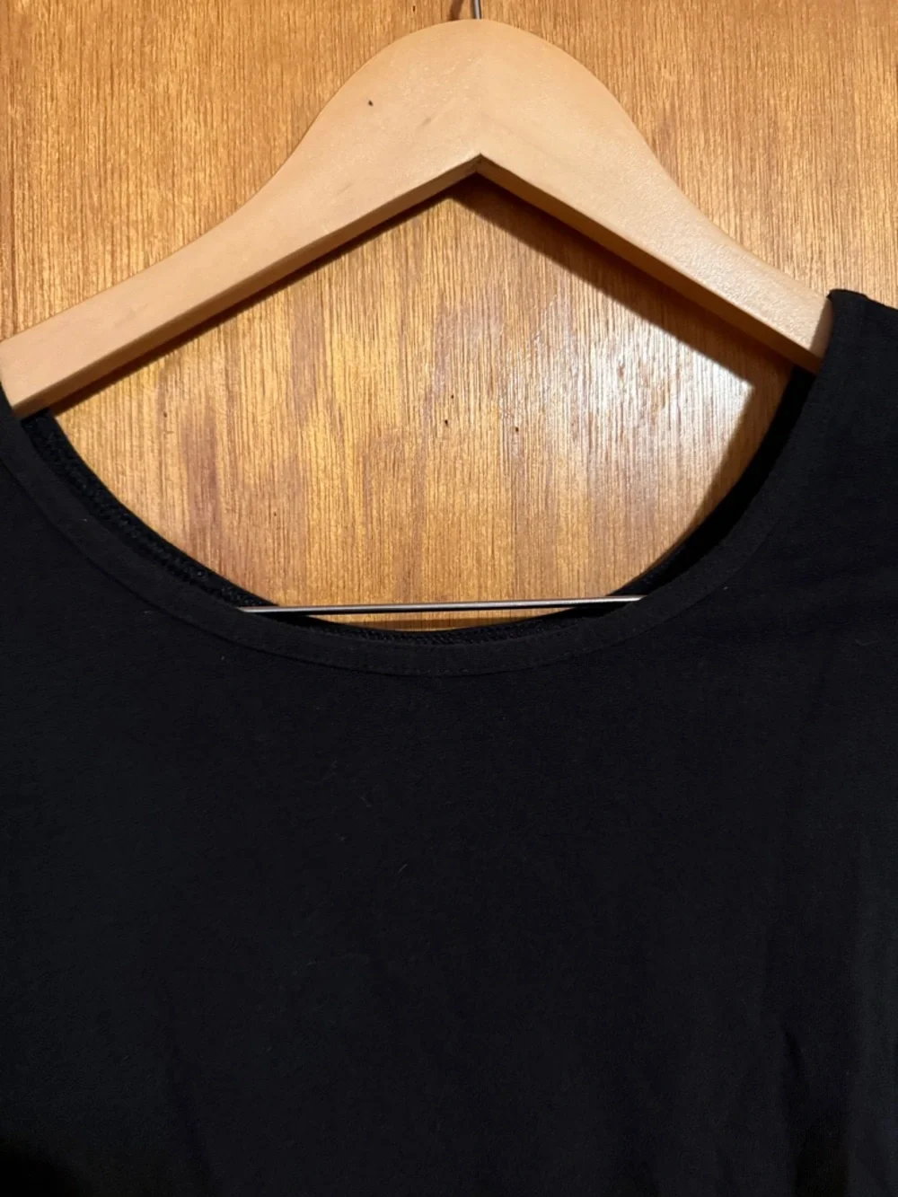 •DANSKIN•BLACK LONG SLEEVE LEOTARD SIZE XL (14-16) EUC